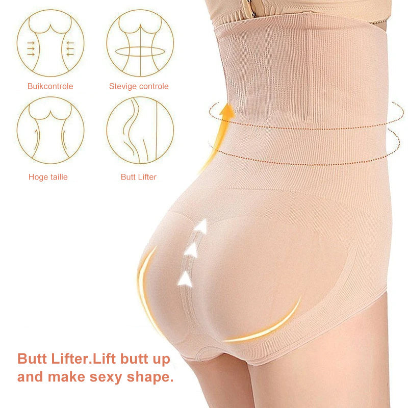 Shapewear slipje met hoge taille