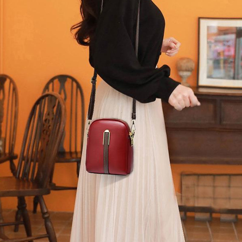 Lichtgewicht mini-crossbody-schoudertelefoontas