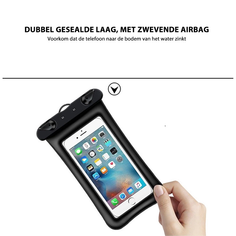Waterdichte telefoonhoesje