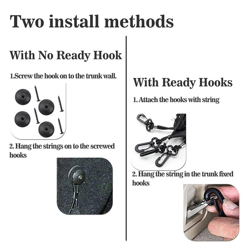 Universele opbergtas voor kofferbak