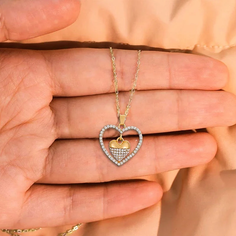 Always  HEART TO HEART Necklace👩❤️👧