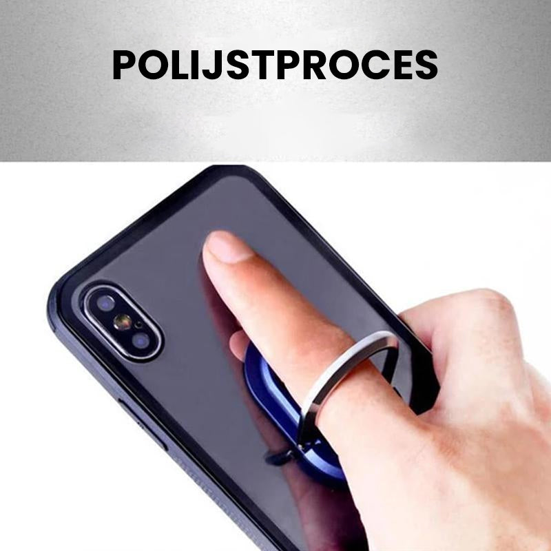 Draagbare multifunctionele ring voor mobiele telefoonhouder