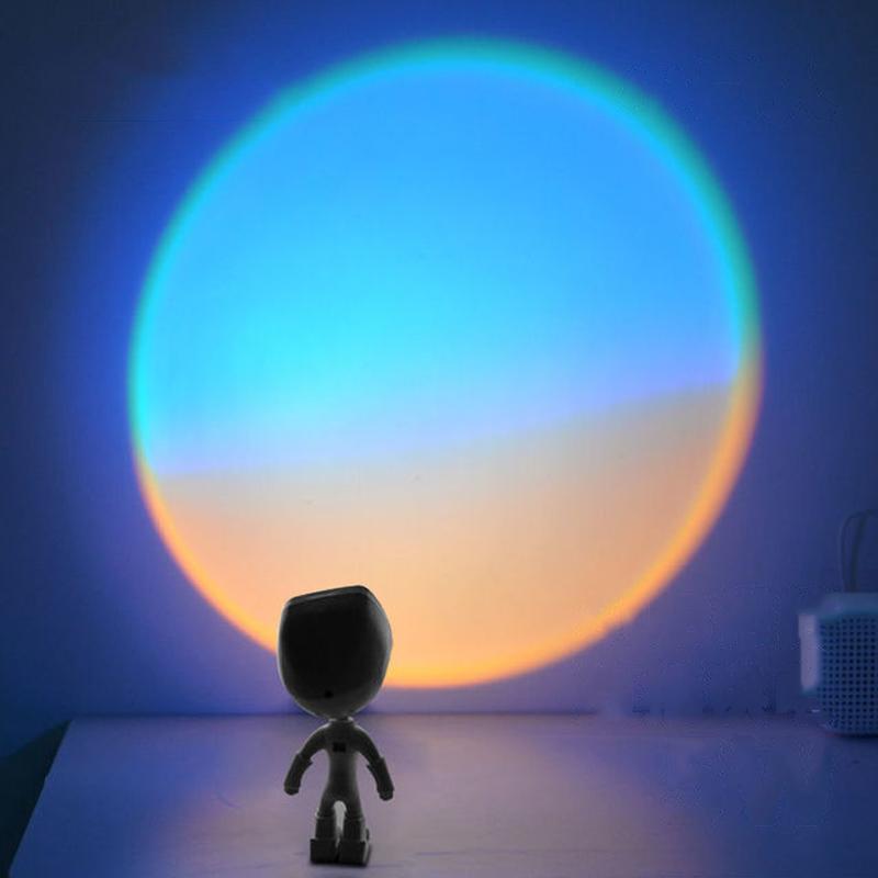 Projectielamp The Sun Never Sets