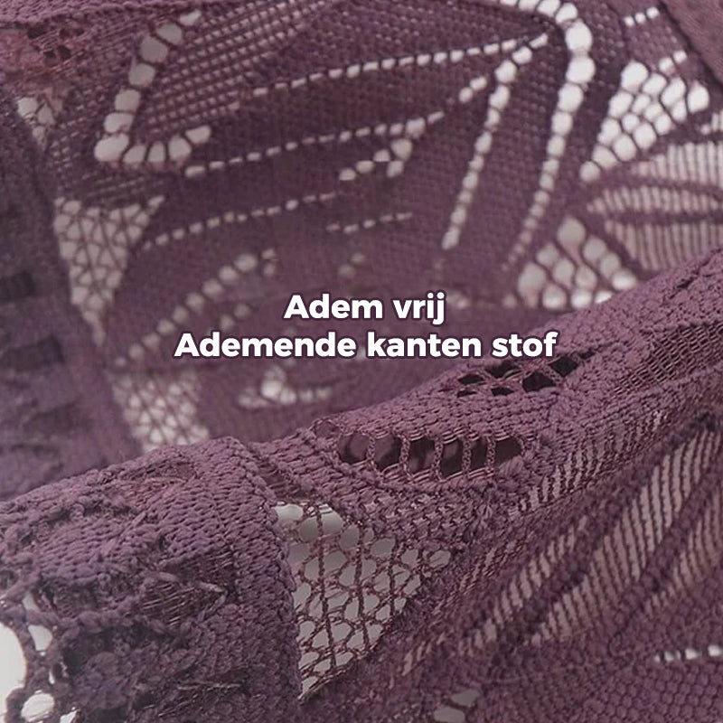 Dames bh met ritssluiting aan de voorkant plus maat bh