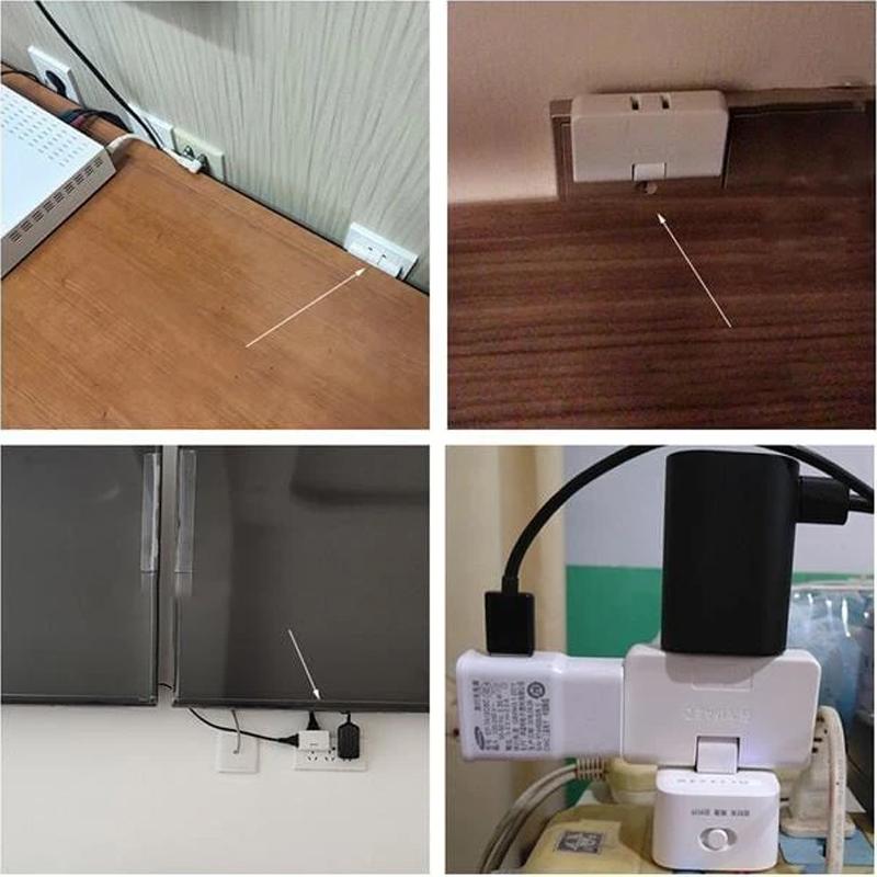 Draaibare socket-converter