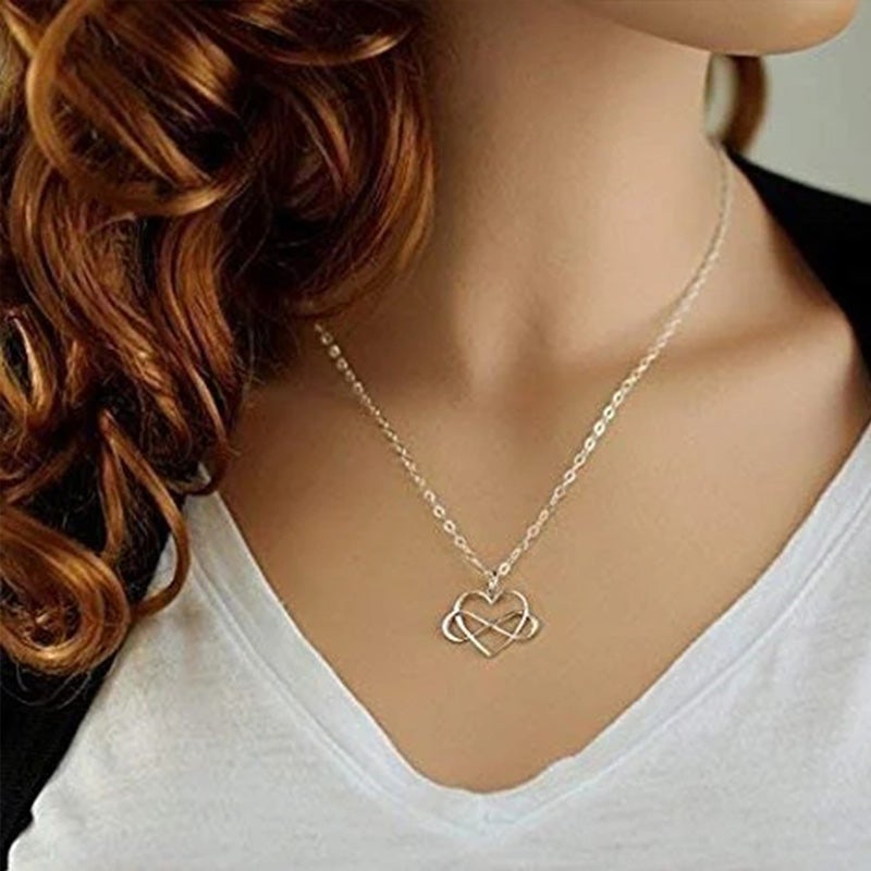 Love Bow Unbiologische Zuster Ketting Beste Vriend Ketting