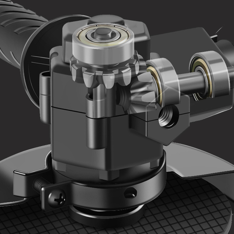 Elektrische boormachine met variabele haakse slijper