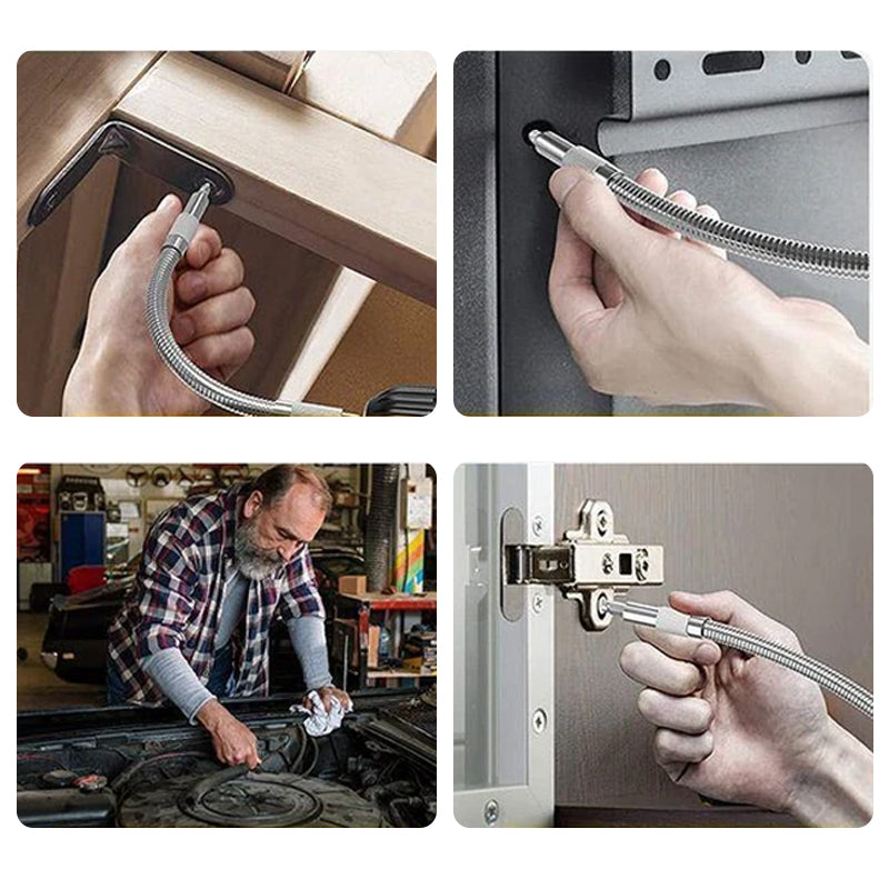 Universele flexibele schacht batchkop