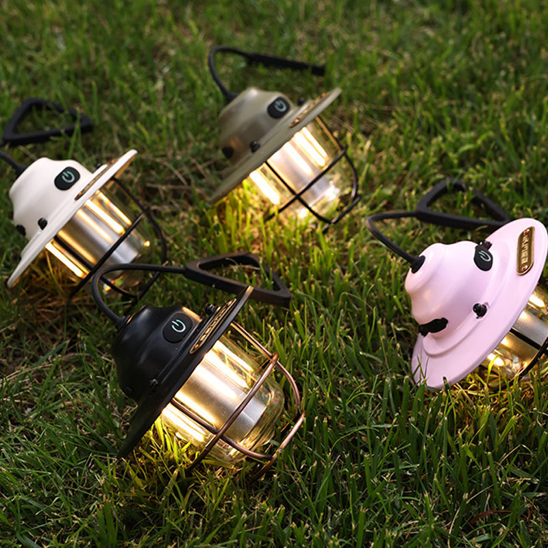 Retro waterdichte LED-kampeerlamp