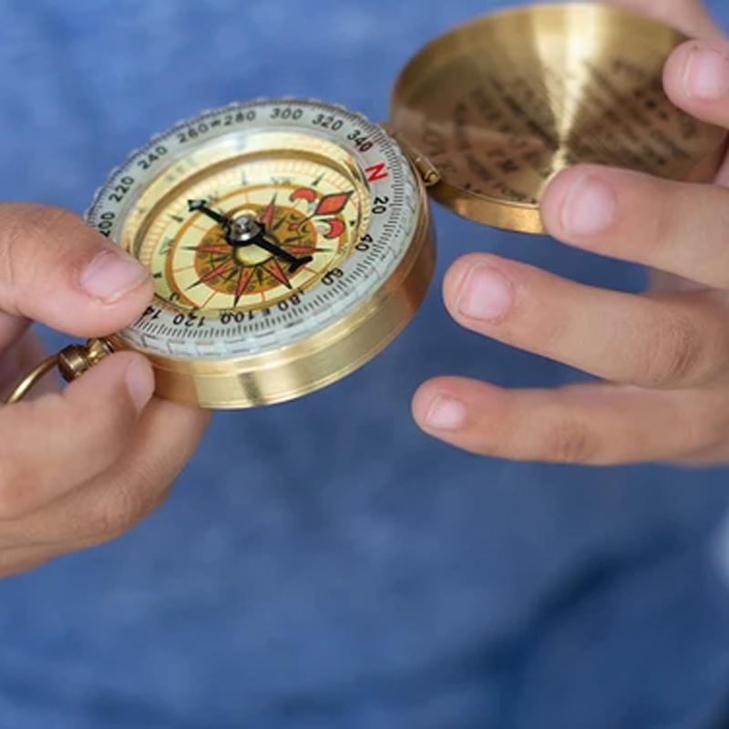 Pa aan zoon - geniet van de belettering Ride Compass