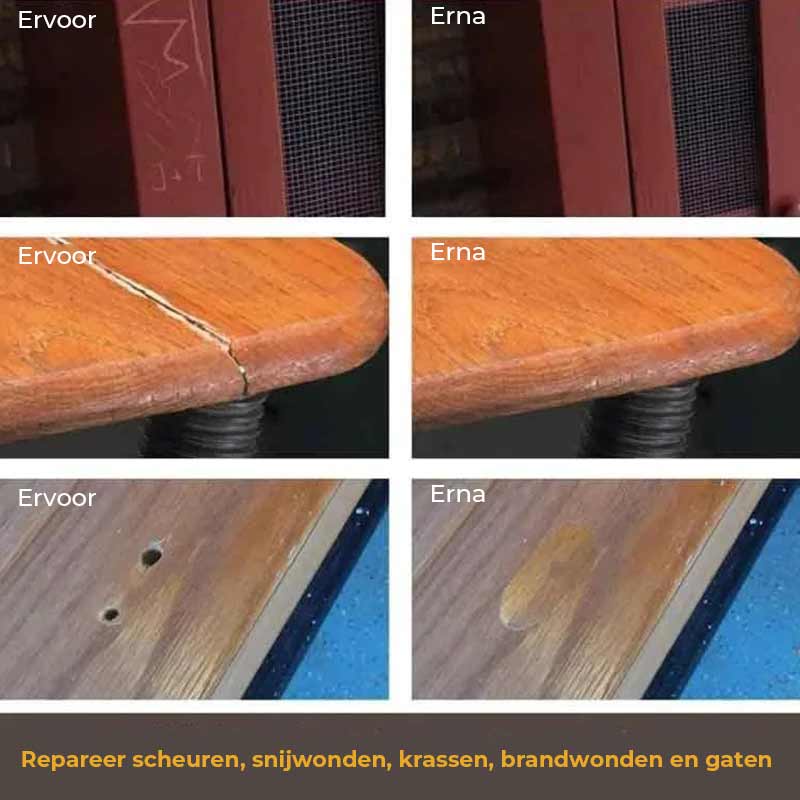 Reparatieset voor houten vloermeubels