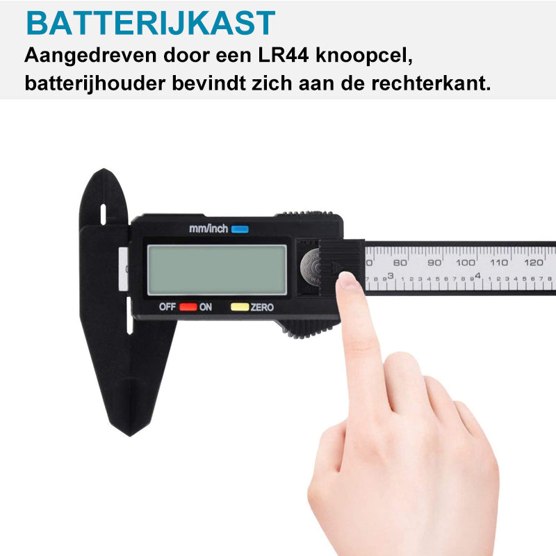 Digitale elektronische schuifmaat liniaal