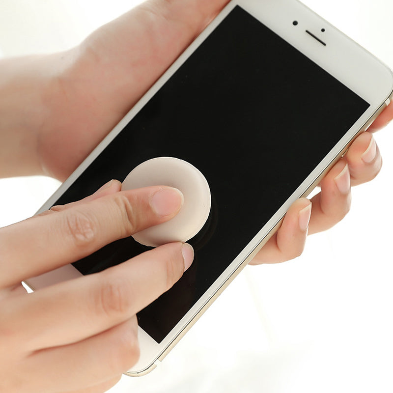 Macaron-vormig hulpmiddel voor het reinigen van telefoonschermen
