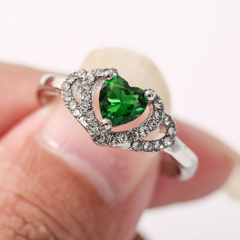 Neem tijd voor jezelf Hart Ring