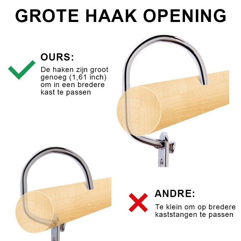 Hirundo Magic Kleding RVS Hangers