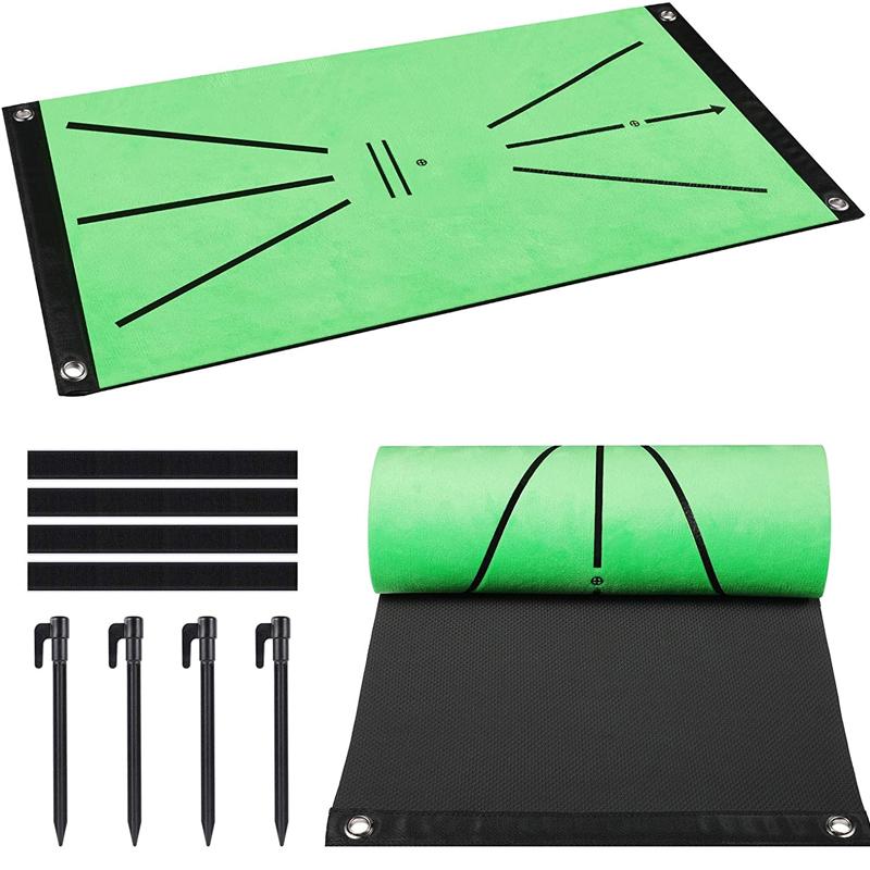 Golfmat voor swingdetectie