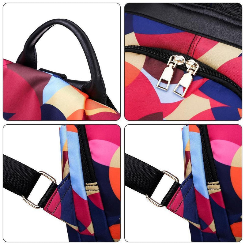 Antidiefstalrugzak met print voor dames