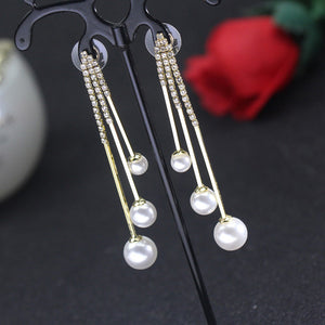 Kwastje elegante piercing oorbellen