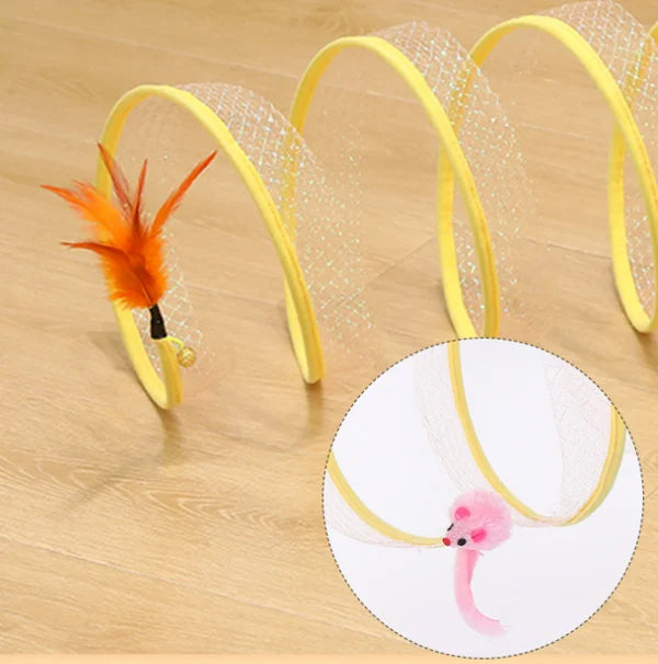 Gevouwen katten tunnel