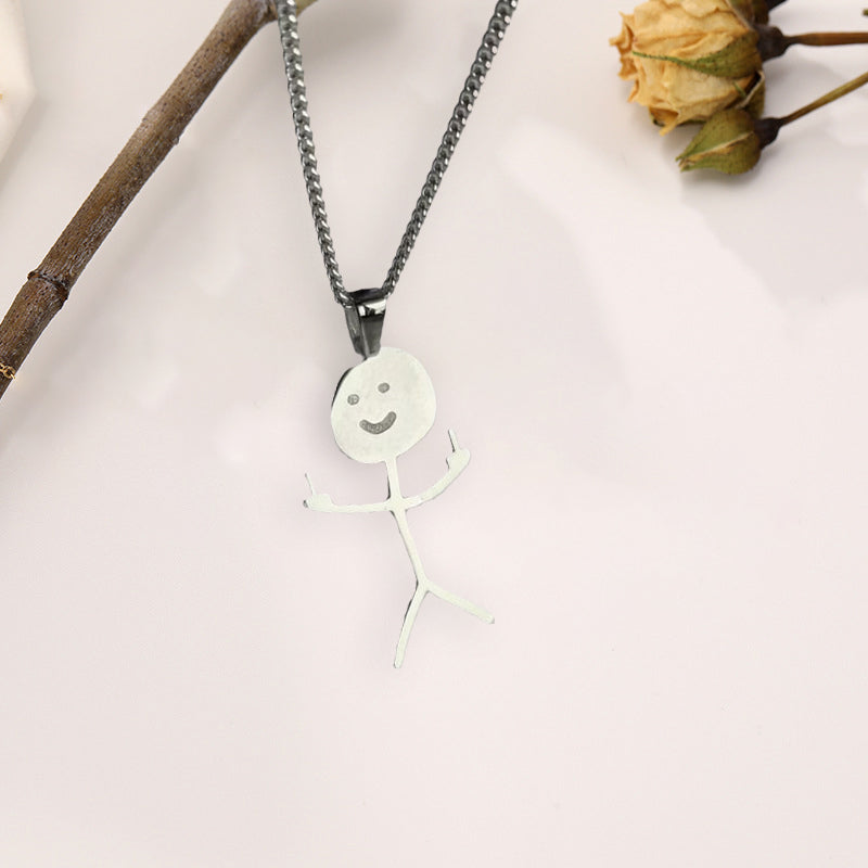 Grappige Krabbel Ketting