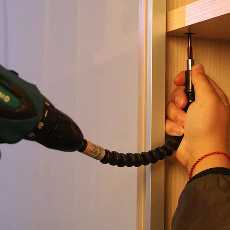 Flexibele boorverlenging met schroefboorhouder