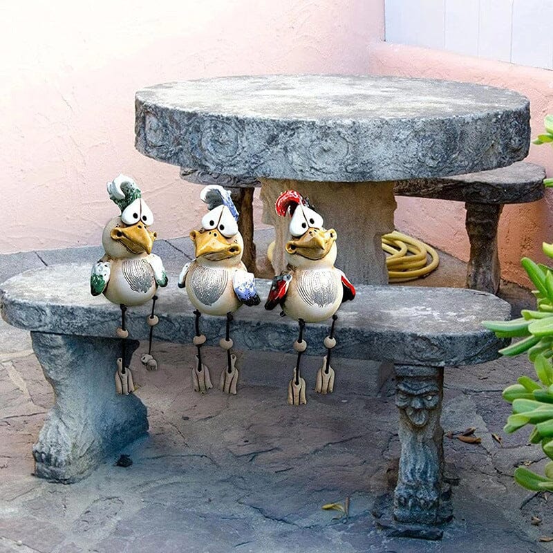 Hars Kip Tuinornament
