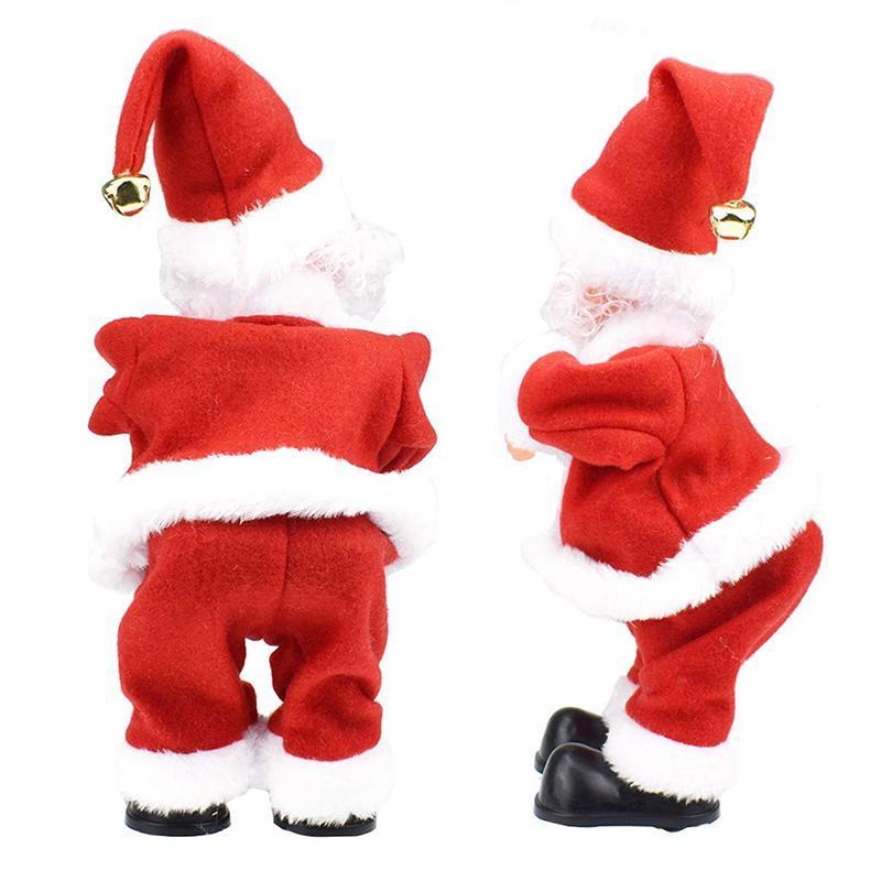 Grappige kerstman pop