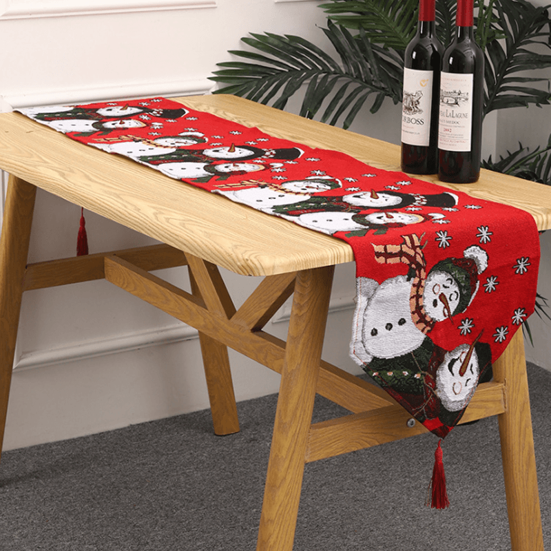 Kerstmis Handgemaakt Tafelkleed Decoratie