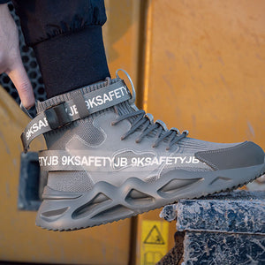 Werkschoenen met stalen neus