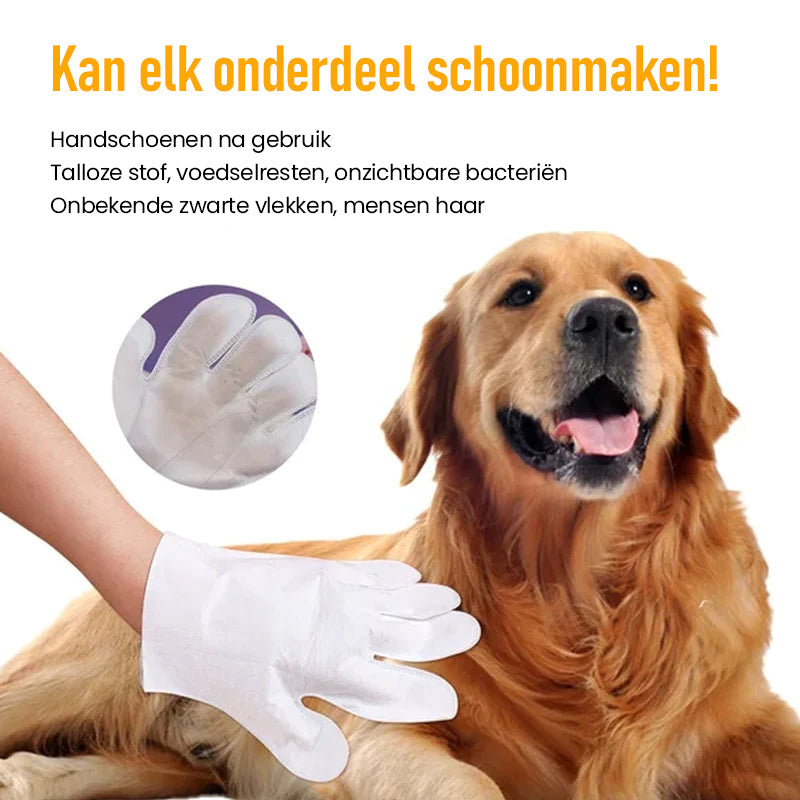 Handschoendoekjes voor het verzorgen van huisdieren