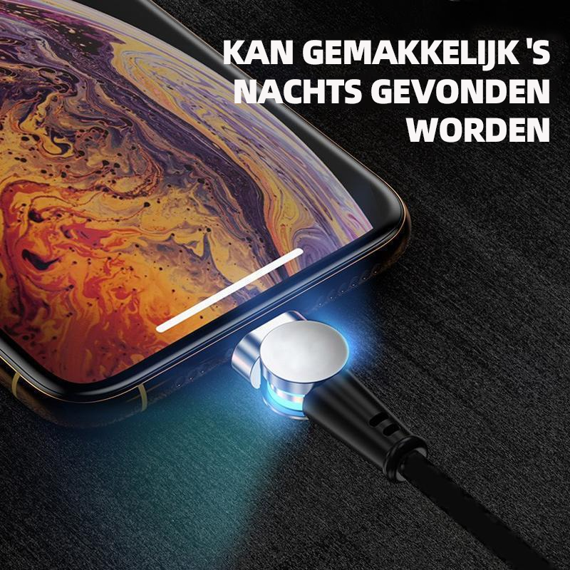 180 rotatie magnetische oplaadkabel