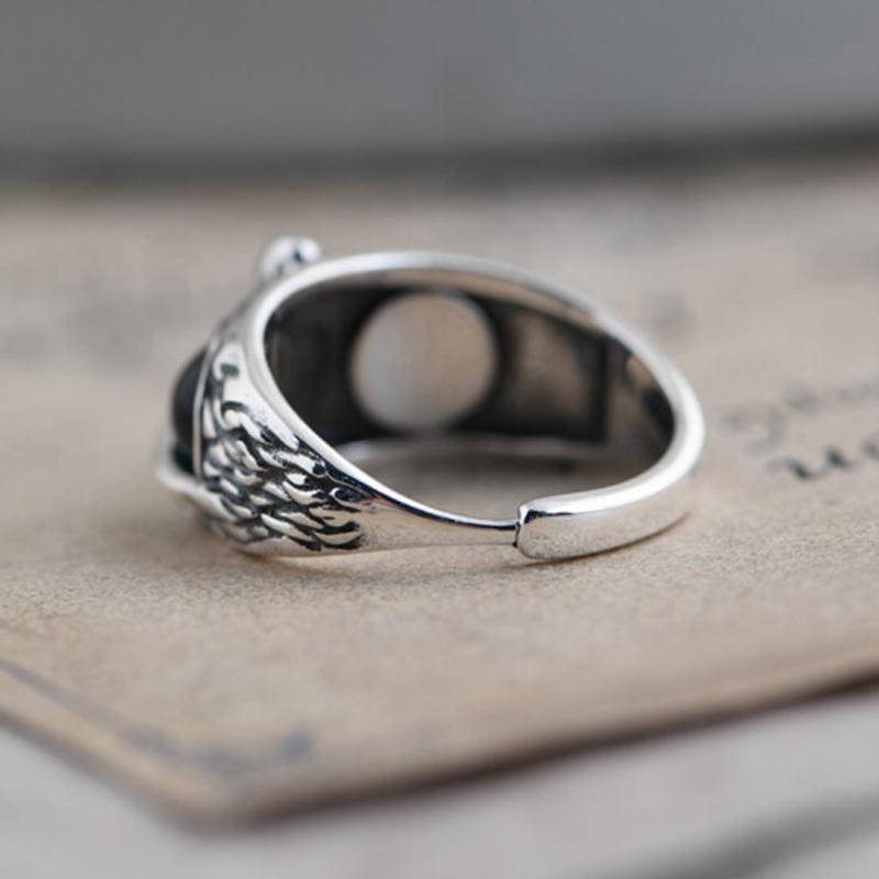 Demon Eye Uil Ring Verstelbaar