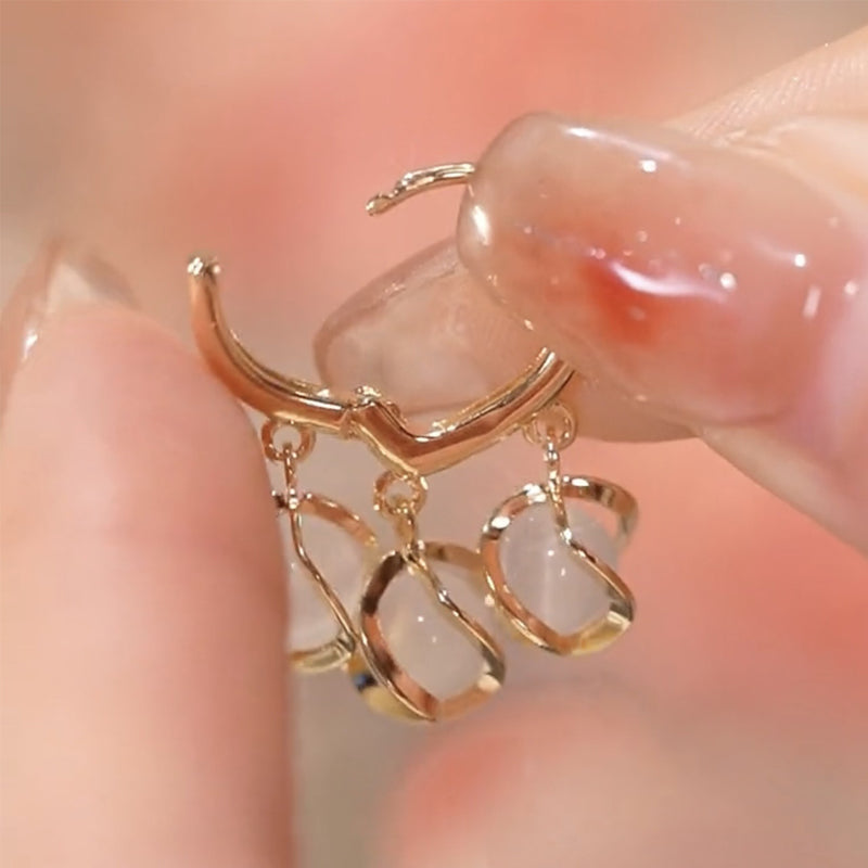 Producten Lelietje-van-dalen Opaal Oorbellen