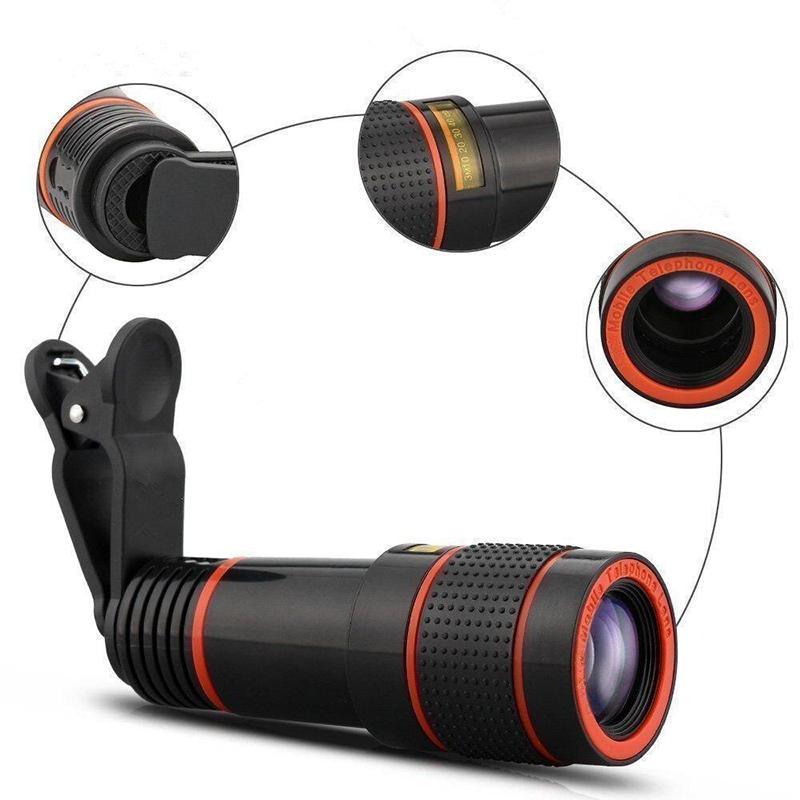 12X Telefoon Camera Lens Kit
