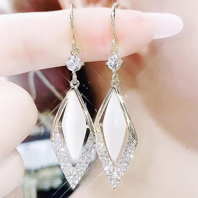 Diamant Zirkoon Fashion Oorbellen