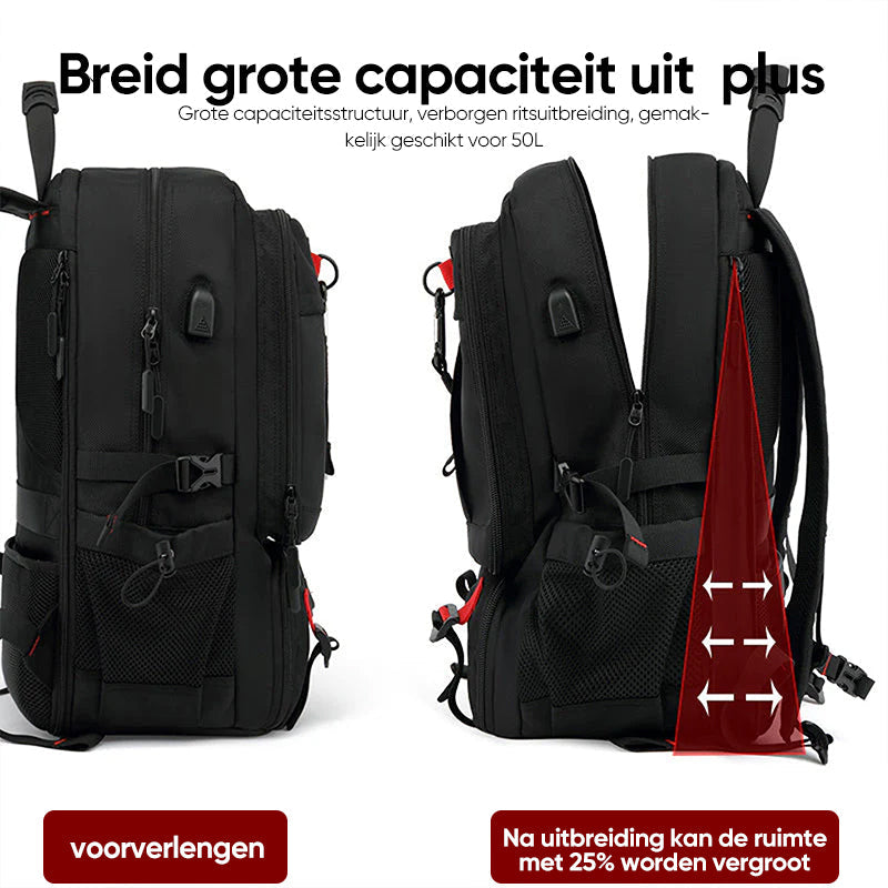 Reisrugzak met grote capaciteit