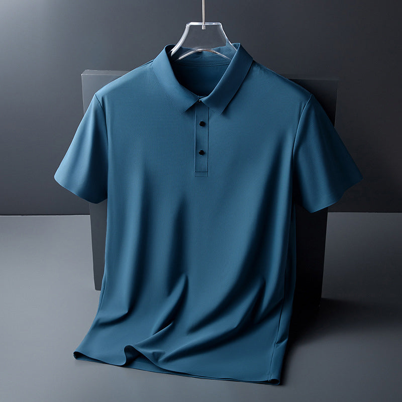 Poloshirt ijszijden revers T-shirt