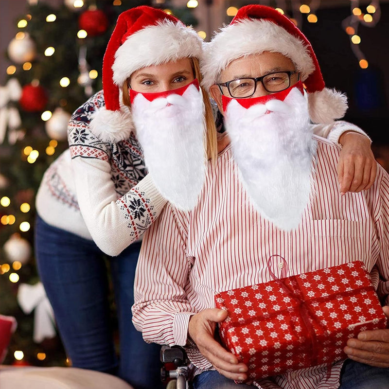 Gezichtsmasker van de Kerstman