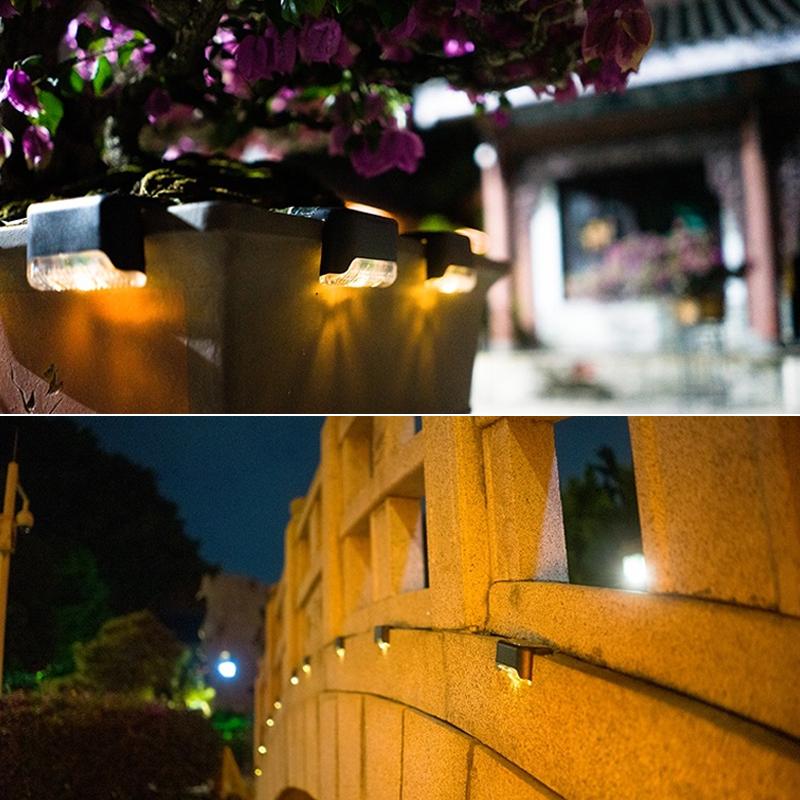 Zonne-buitentrapverlichting (4 stuks)