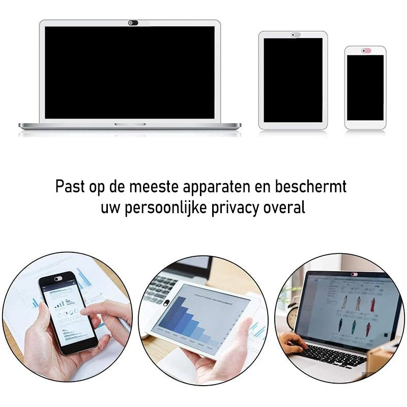 Schuifcamera Bescherming Set (3 stuks)