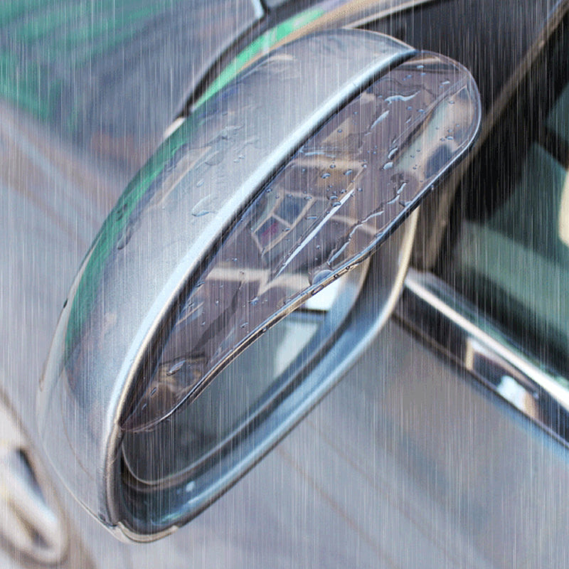 Auto Achteruitkijkspiegel Sticker Regen Wenkbrauw