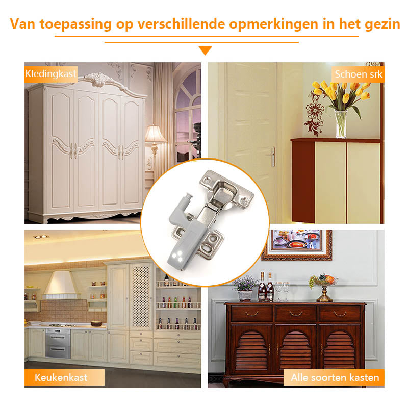 Slimme sensorkast LED-licht