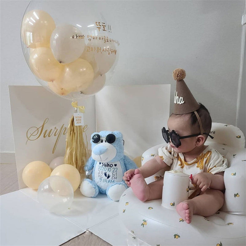 Handmatig opblaasbare babysofa