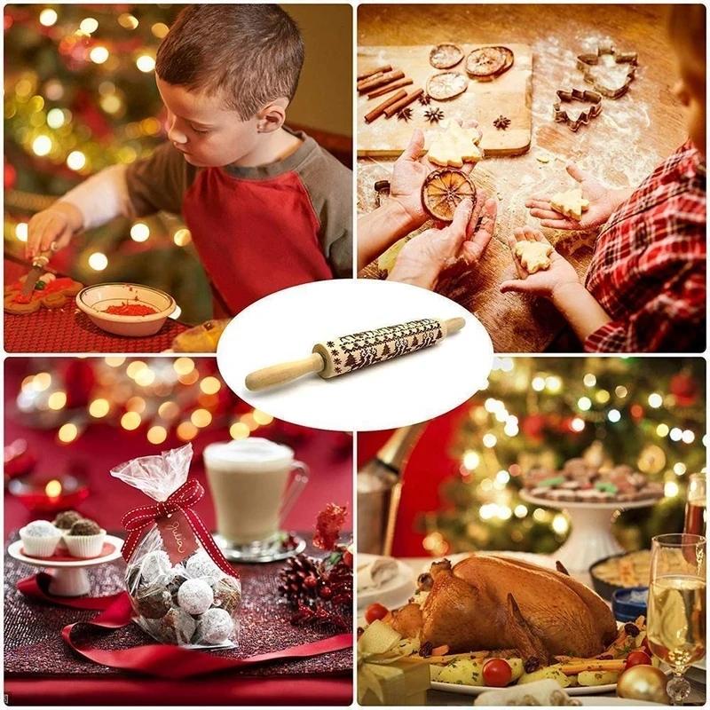 Deegroller met kerstprint