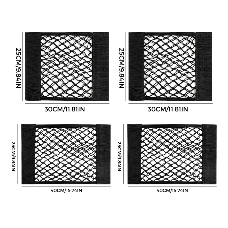 Plastic zak met opbergtas (met plakband)