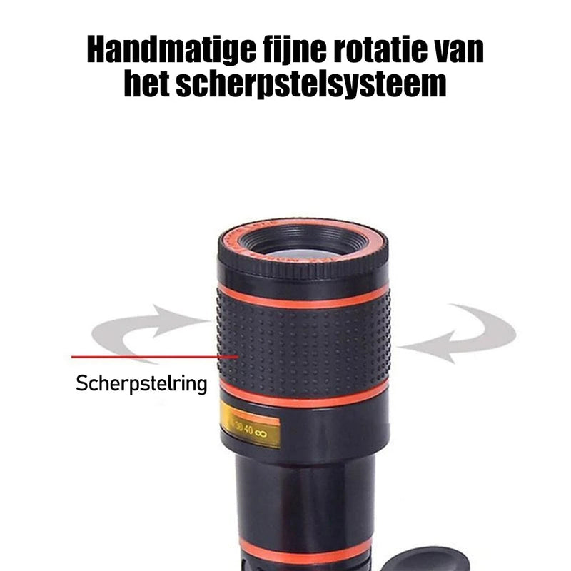 12X Telefoon Camera Lens Kit