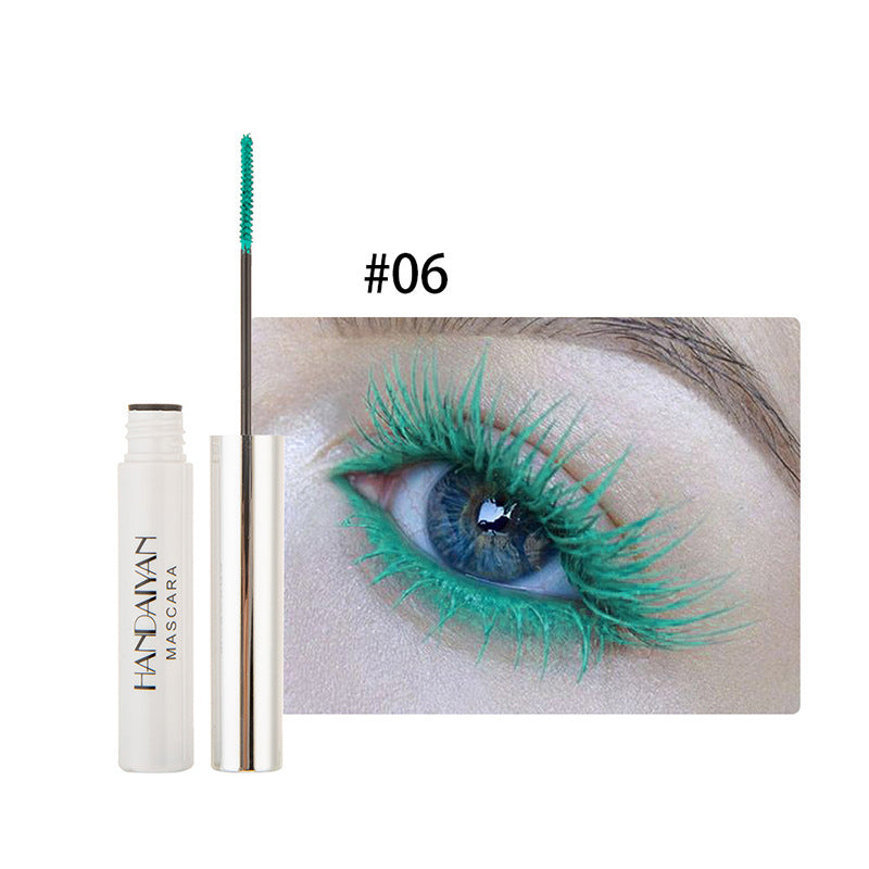 12 kleuren kleurrijke mascara