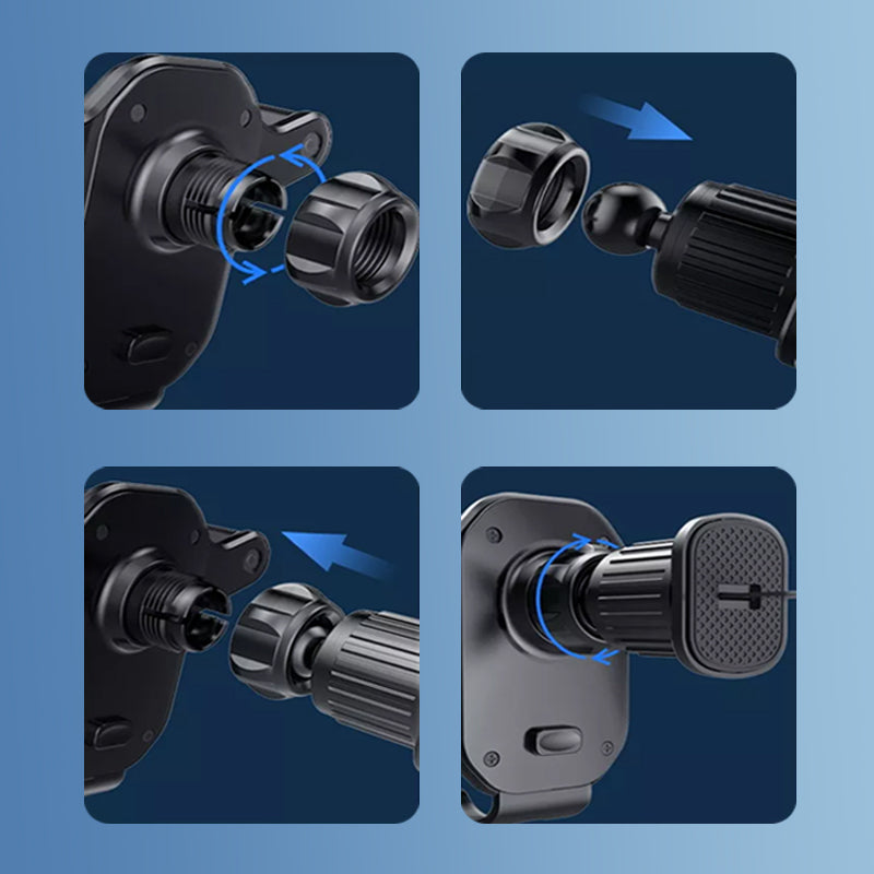 Haakbevestiging auto mobiele telefoon beugel