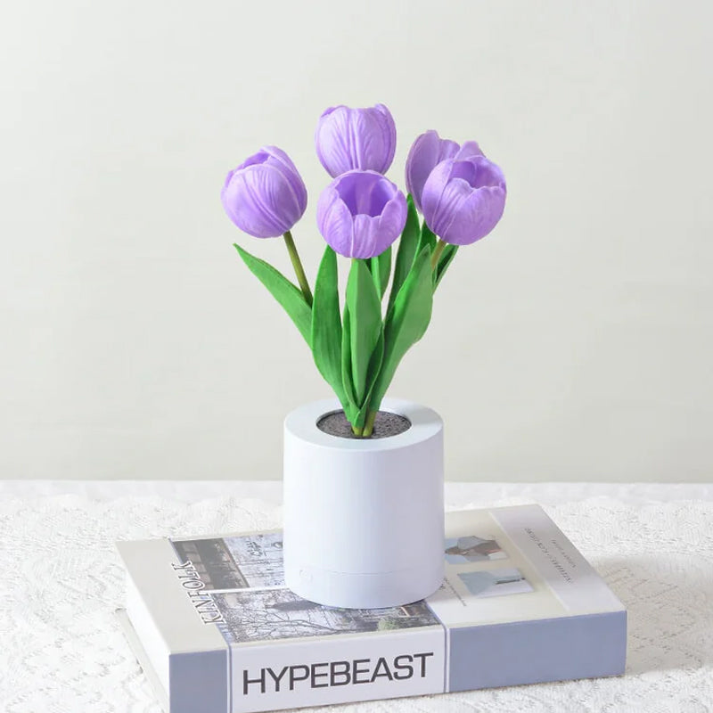 LED oplaadbaar tulp nachtlampje