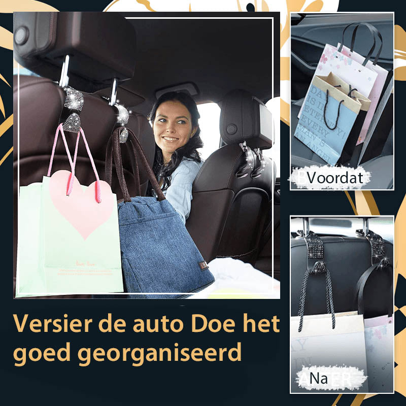 Multifunctionele auto-achterbankhaken